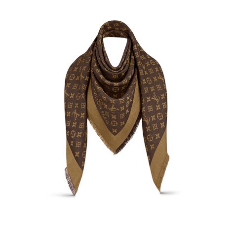 foulard beige louis vuitton|Louis Vuitton denim shawl.